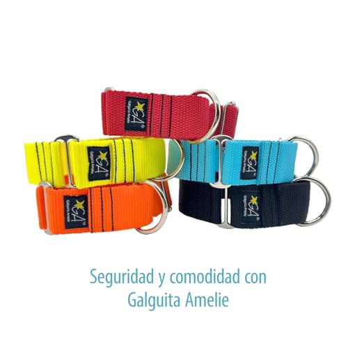 Galguita Amelie Martingale Halsband Nude, Schwarz, Größe 4XL