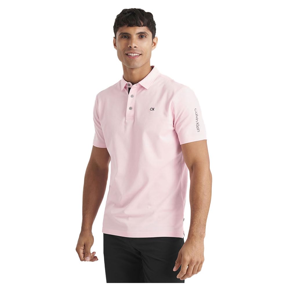 Calvin Klein Herren Uni atmungsaktiv feuchtigkeitsableitend Poloshirt