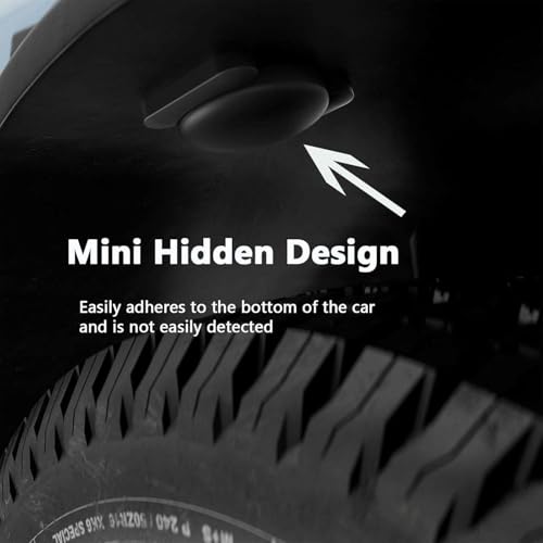 Image of GPS Tracker for Vehicles,1PCS No Monthly Fee Tracker Device for Vehicles Work with Find My (iOS Only),Car Tracker Device Hidden,Waterproof and Drop-Proof, Stealth Tracking, Real-Time Location,Black