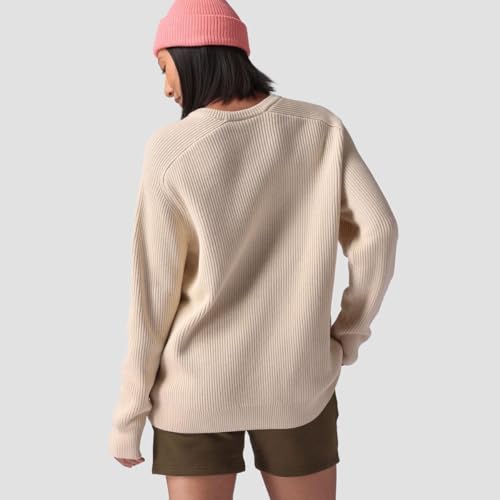 Stoic, Oversized Cotton Fisherman's Sweater - Women's2