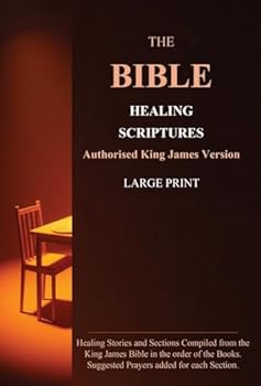 Hardcover The Bible Healing Scriptures Book