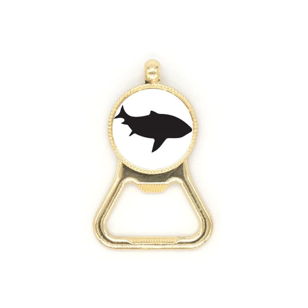 Porte-clés décapsuleur requin acier inoxydable pour ne plus chercher d'ouvre-bouteille