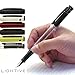 Pilot Fountain Pen LIGHTIVE Active Red Medium Point FLT-2SR-AR-M Black Ink With Kanji LOVE Sticker, 0.53 x 5.59 in