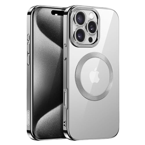 Coque transparente iPhone 16 Pro Max premium anti-jaunissement MagSafe
