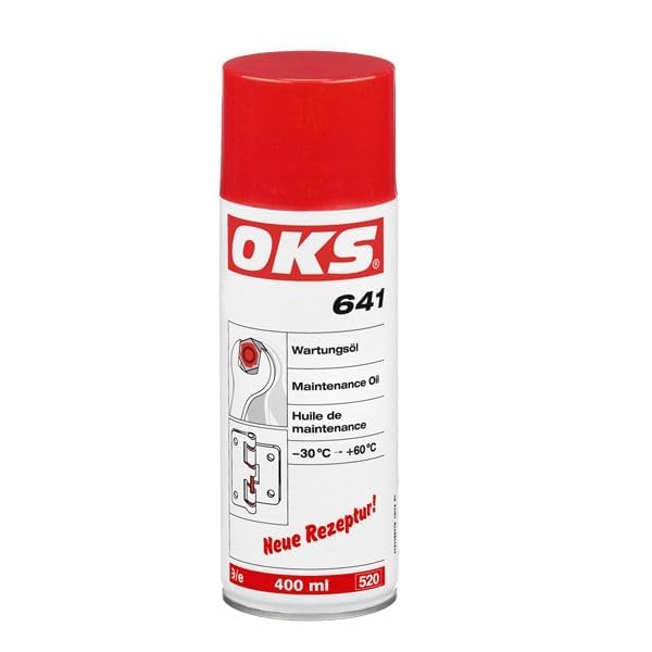 OKS 641 - Maintenance Oil Spray, 400ml – Multi-Functional Lubricant for Metal Parts, Rust Removal, Corrosion Protection, Squeak Elimination, and Electrical Contact Care-image-19