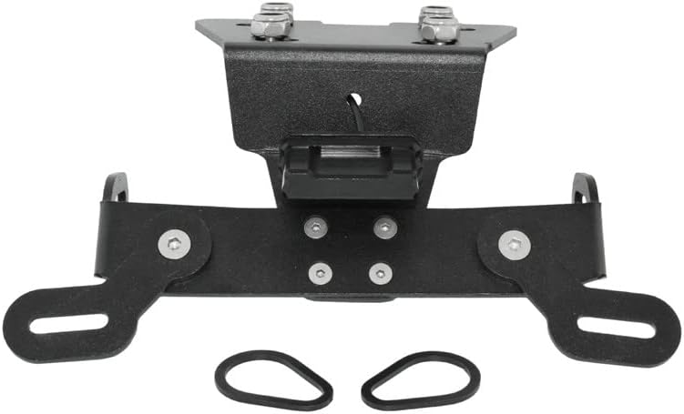 Miniatura 5 de Soporte de matrícula para guardabarros trasero, marco de matrícula con luz LED para Yamaha XJ6DIVERSIONF XJ6N XJ6F XJ6S FZ6R FZ-6R 2009 2010 2011