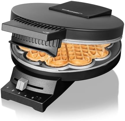 Bild 9 - Cloer 185 Waffeleisen 930 W Chrom Waffelautomat