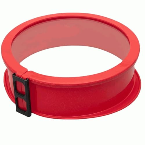 CHEFZOCO Molde Antiadherente 22.5 cm Rojo