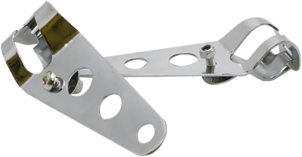 Motorbike Headlight Brackets Side Mount Fork Tube Ears Motorcycle Accessories Electroplating