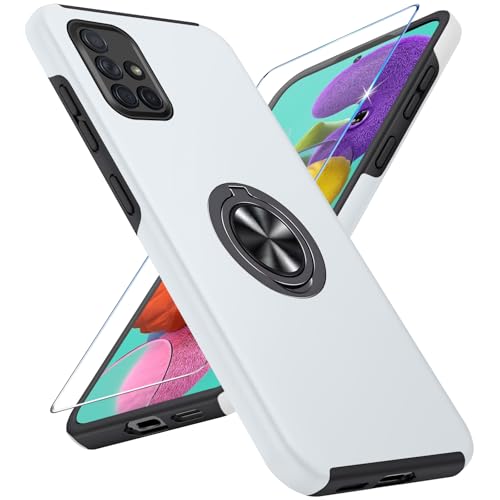 Coque Samsung A51 4G pour regarder vos vidéos avec anneau de support