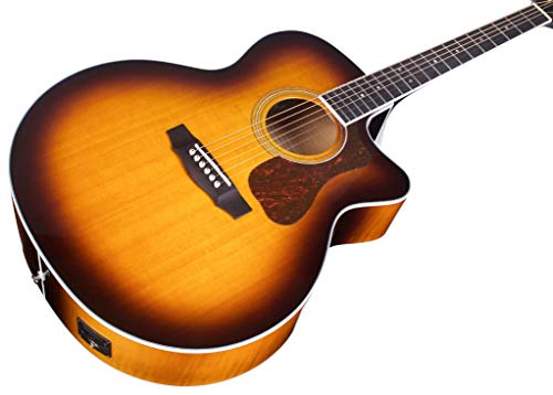 F-250CE Deluxe Maple ATB Antique Burst Gloss - Les Beatles, Paul McCartney, John Lennon, RIngo Starr, George Harrison F-250CE Deluxe Maple ATB Antique Burst Gloss – Image 6