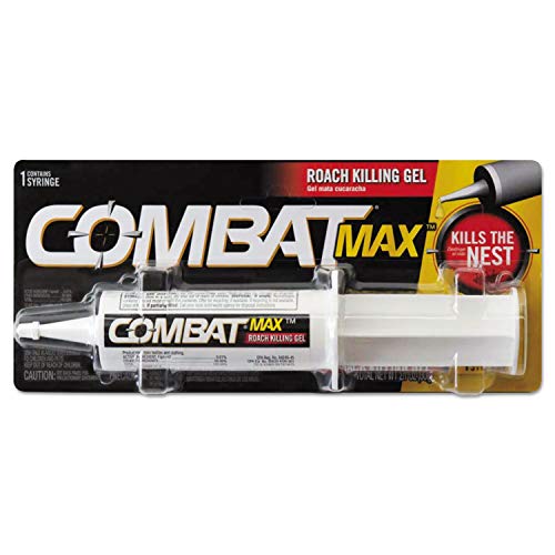 Combat Max Roach Killing Gel, Kills the Nest, 1 Syringe, 2.1 oz