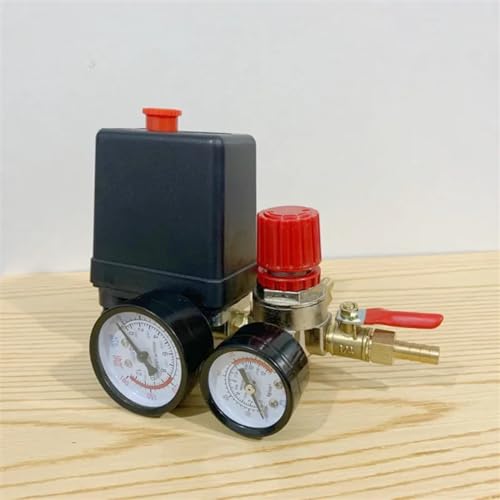 Support pressostat compresseur air avec robinet à bille complet