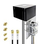 Maswell 5G Antenna Outdoor 2X2 MIMO, up to 6dBi, 600-8000MHz External 4G LTE 5G NR Router Outdoor Antenna SMA & TS9 & RP-SMA for Home Motorhome UK