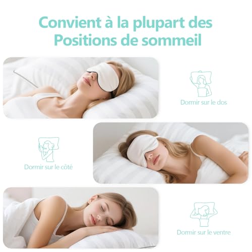 Oreillers 60x60 Lot de 2 Ergonomiques OEKO-TEX Lullabeau