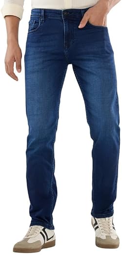 Nostrum Dolovi A Men’s Regular Fit Jeans | Mid Rise Stretchable Denim