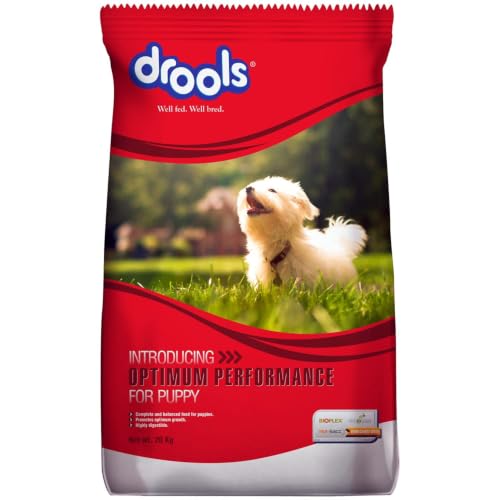 Image of Drools Puppy Dry Dog Food Performance 20kg | Chicken | Complete & Balanced Food | Supports Growth | Highly Digestible