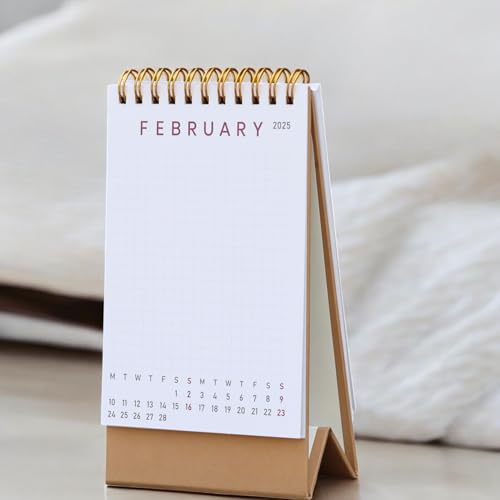 2025 Desk Calendar - Standing Flip 2025 Desktop Calendar with Thick Paper Size : 6 x 4 inch for Office,School,Family (multicolor) 5 41SQFgrbKzL