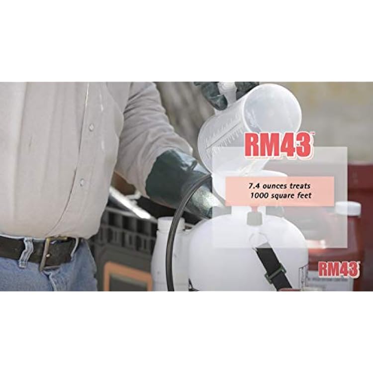 RM43 76502 32Oz Total Veg Control Glyph Imazapyr Weed Preventer, 0.25 - Gallon