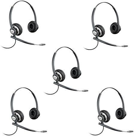 Plantronics EncorePro HW720 Customer Service Headset (Renewed)- 5 Pack