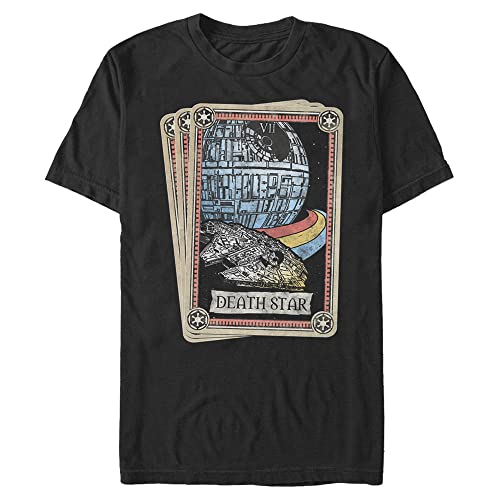 Star Wars Tarot de Bateau T-Shirt Homme en coton noir coupe droite