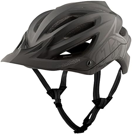 Troy Lee Designs A2 Decoy Half Shell Mountain Bike Helmet W/MIPS - EPP EPS Ventilated Lightweight Racing BMX Gravel MTB Bicycle Cycling Accessories - Men Women Unisex - Black, Medium/Large