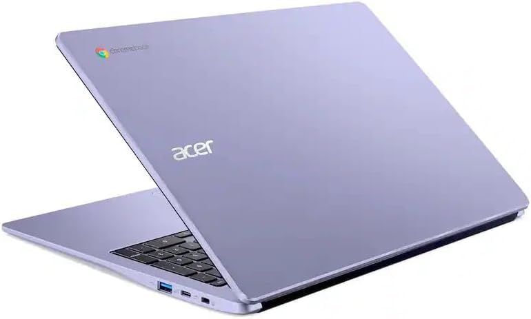 Image of Acer Chromebook 315-15.6 inch FHD Student Laptop, Intel Celeron N4500, 4GB LPDDR4X - 576GB Storage (64GB eMMC+512GB External), USB-C, USB-A, Bluetooth, Wi-Fi, DTS Audio, Long Battery, Chrome OS, Purple