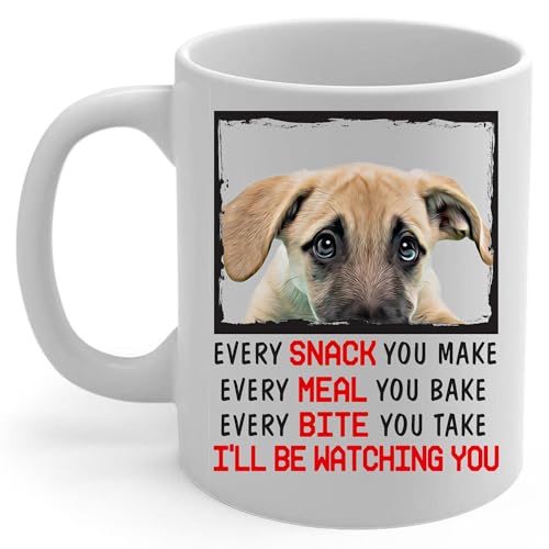 Lovesout Black Mouth Cur Puppy Coffee Mug 11oz