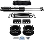 Supreme Suspensions - Full Lift Kit For 2003-2013 Dodge Ram 2500 and 2003-2012 Dodge Ram 3500 4WD 3' Front + 2' Rear Suspension Lift Kit with Rear Shock Absorbers and Boots