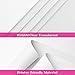 Vellum Paper, Cridoz 50 Sheets Vellum Transparent Paper 8.5 x 11 Inches Translucent Clear Paper for Printing Sketching Tracing Drawing Animation Wedding Invitations
