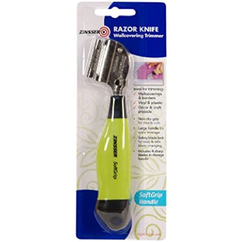 Zinsser 98024 Razor Knife with 5 Blades