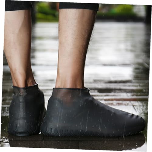 Cubrezapatos impermeables DOITOOL para hombre, antideslizantes, para actividades al aire libre miniatura 5