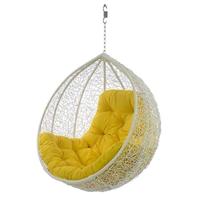 Inexpensive Indoor Decor Ideas 26 OUTAREA 1 Seater Rattan Hammock Swing Without & Withoutout Stand,...