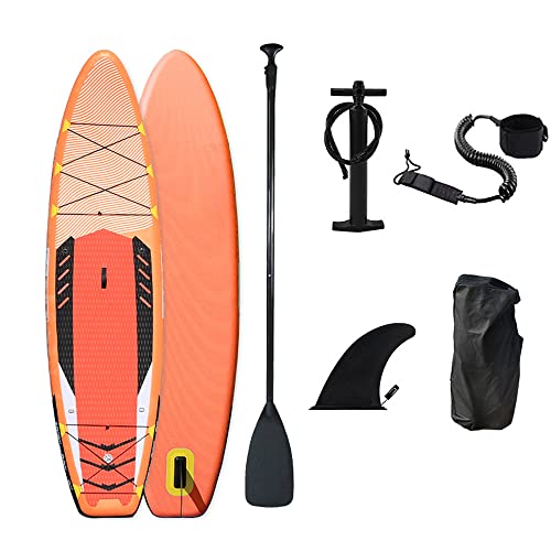 Inflatable Stand-Up Surfboard Seaside Beach Water-Skiing Surfboard Pulp Board Water Sports PVC Surfboard Paddle Board Surfing Board