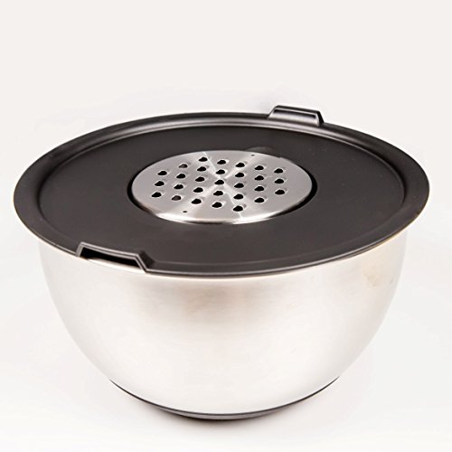 Smile Ciotole Insalatiera zuppiera in Acciaio