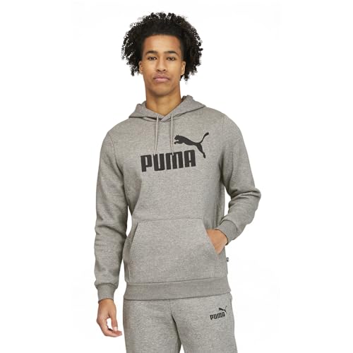 PUMA Men's Essentials Big Logo Fleece Hoodie