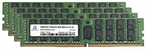 Adamanta 128 GB ( 4 x 32gb )T[o[AbvO[hDell PowerEdge fc430 ddr4 2133 MHz pc4 ? 17000 ECC Registered`bv2rx4 cl15 1.2 V Dram