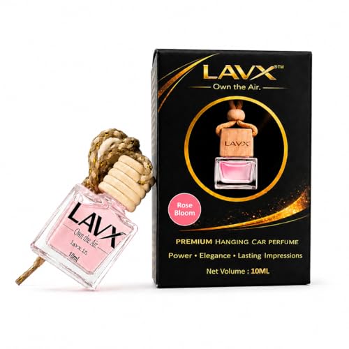 Image of Floral Car Perfume Combo Pack of 3 - Rose Bloom, Jasmine Bliss & Lily | Premium Long Lasting Car Freshener