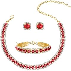 Gold Plated Red Crystal(2)