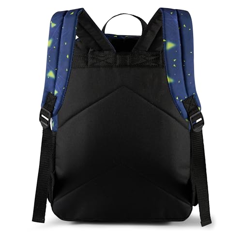 Image of AI ACCESSORY INNOVATIONS Stranger Things Tales from '85 Backpack for Boys & Girls, School Bag featuring Eleven, Will, Max, Steve, Mike, Dustin Roboin, Lucus, 16 inch Bookbag, Black