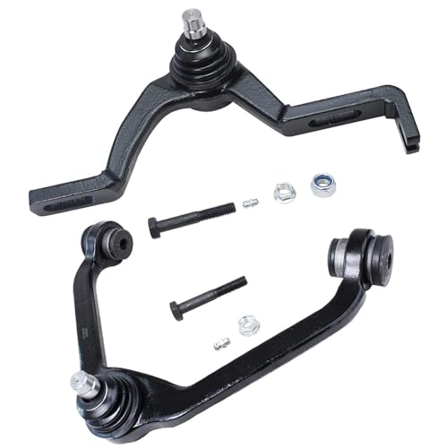 Image of Detroit Axle - Front 8pc Control Arms Kit for Ford Explorer Ranger Mazda B2500 B3000 B4000 Mercury Mountaineer, 4 Upper & Lower Control Arms w /Ball Joints 2 Sway Bars 2 Outer Tie Rods Replacement
