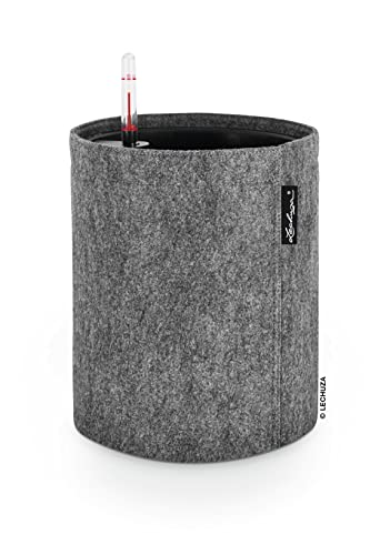 Preisvergleich Produktbild LECHUZA TRENDCOVER 23 Felt dark grey 14182