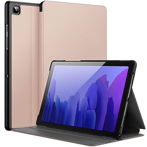 JETech Hülle für Samsung Galaxy Tab A7 10,4-Zoll 2020 (SM-T500/T505/T507), Nicht FÜR Tab A7 Lite, Schlank Folio Ständer Dünner Tablet Schutzhülle, Multi-Winkel Ansehen (Roségold)