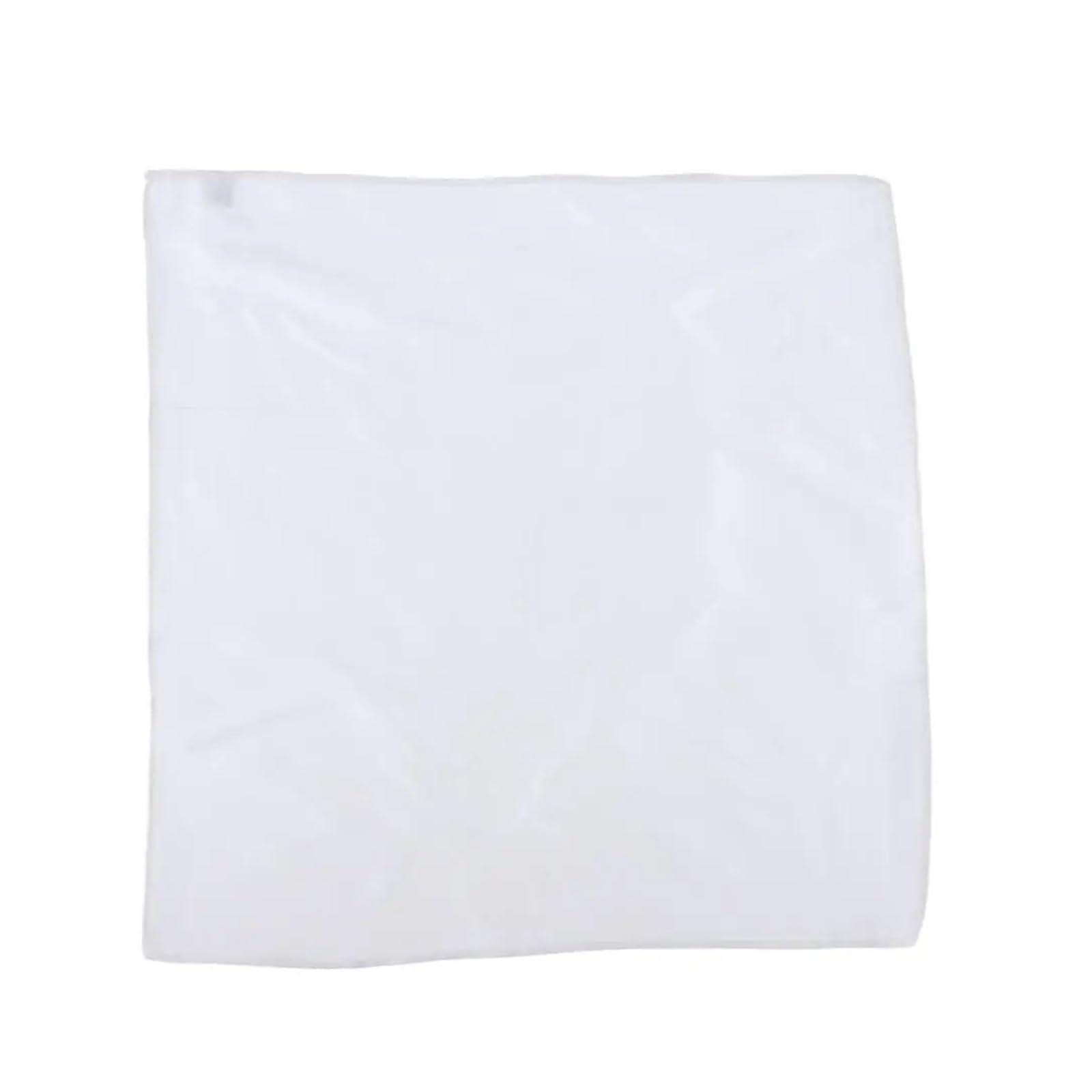 stofftaschentücher herren Einstecktuch for Herren, aus reiner Seide | Solides weißes 35 x 35 cm großes Hochzeitsanzug-Zubehör-Set mit 2 Stück