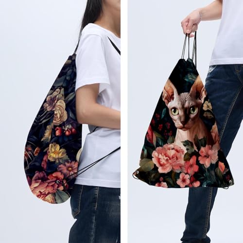 Sac à cordon multicolore étanche pour protéger vos affaires de sport