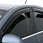 Auto Ventshade [AVS] Ventvisor / Rain Guards | Outside Mount, Smoke Color, 4 pc | 94373 | Fits 2012 - 2018 Ford Focus