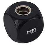 E+M Sharpener for Clutch Pencils with 5.5 mm, Black (2881-20 )