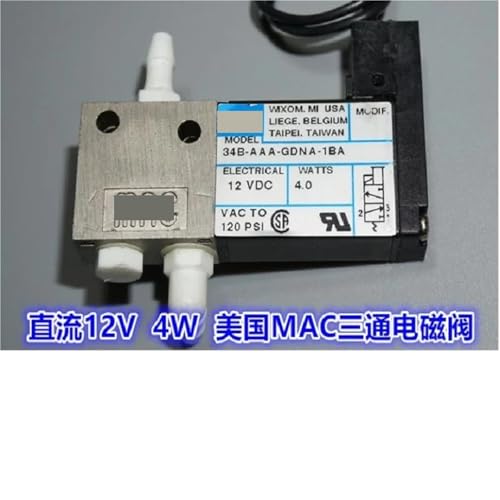 Électrovanne pneumatique 12V à commutation rapide 3 voies