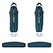 MOSISO Laptop Shoulder Bag Compatible with MacBook Pro 16 inch A2141, 15-15.6 inch MacBook Pro, Notebook, Polyester Messenger Carrying Briefcase Sleeve with Adjustable Depth at Bottom, Deep Teal