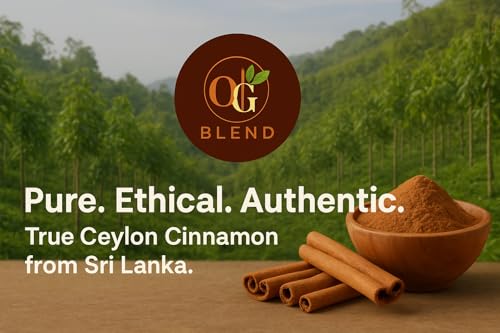 OG Blend Organic Ceylon Cinnamon Powder 1 lb (16 oz / 454g) - image 4